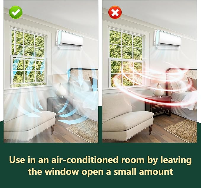 WooFog Window Security Bars Adjustable, Window Bars Security Inside Vertical - Image 6
