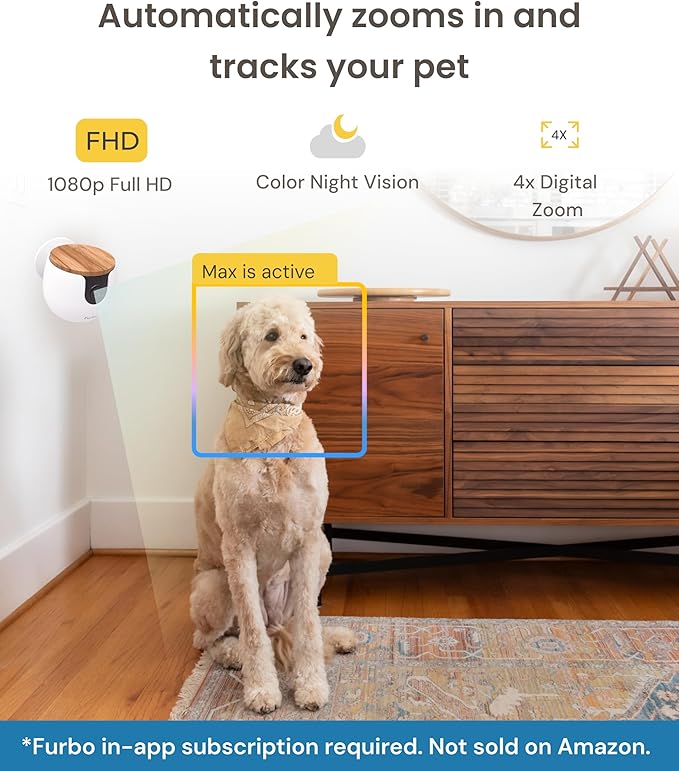 Furbo Mini Pet Camera Unlock Camera w/Paid Plan: Home Security - Image 5