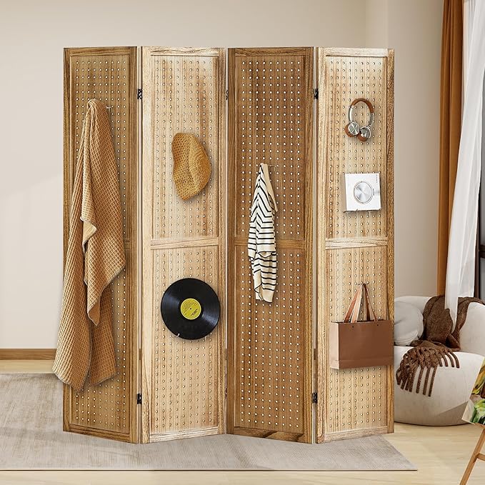 Aleesing 4 Panel Pegboard Display by ALeesing