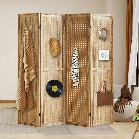 Aleesing 4 Panel Pegboard Display by ALeesing