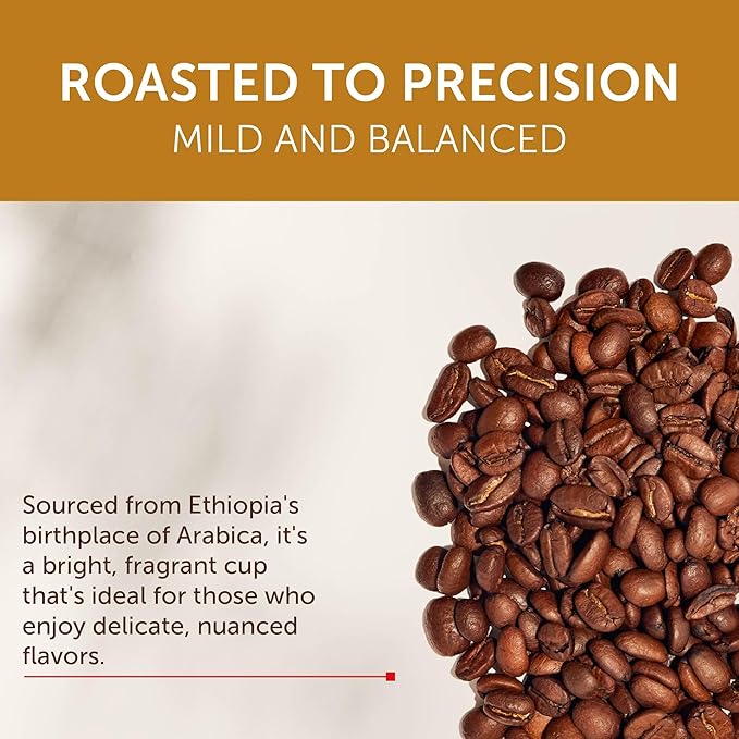 illy Whole Bean Coffee, Etiopa Single Origin Light Roast, 100% Arabica - Image 3
