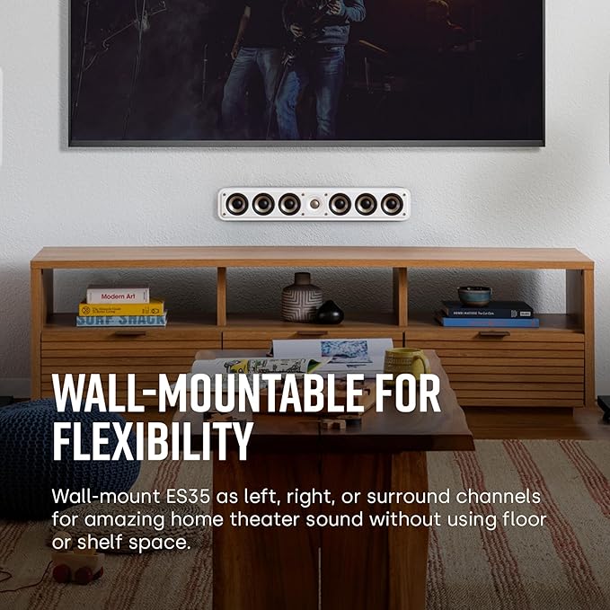 Polk Signature Elite ES35 Slim Center Channel Speaker - Image 5