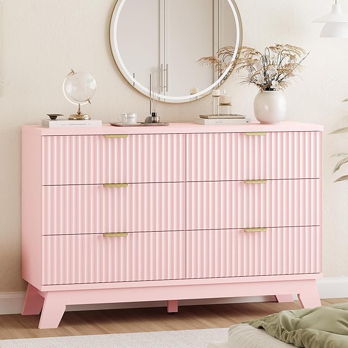 Fluted Dresser for Bedroom - Image 4