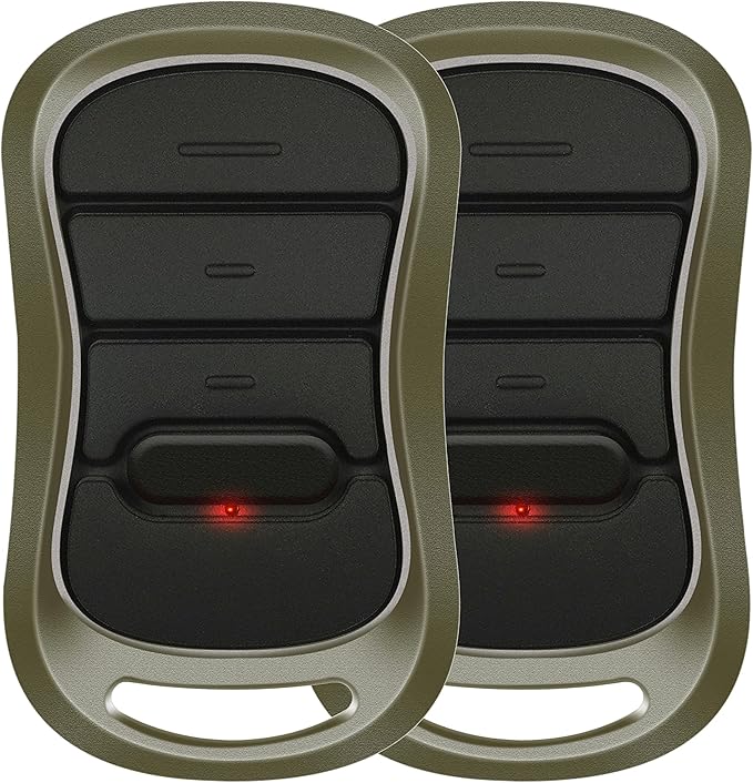 2X Genie Garage Door Opener Remote G3T-A G3T-R G3T-BX by ASONPAO