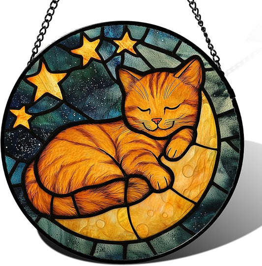 AMDERVEN Stained Glass Window Hanging by amderven