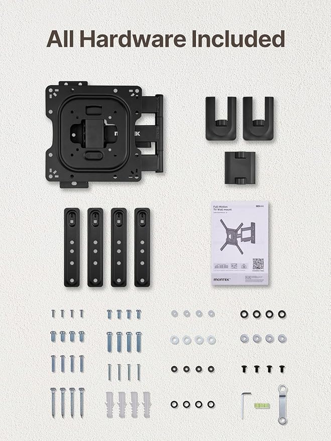 monTEK Full Motion TV Wall Mount - Image 9