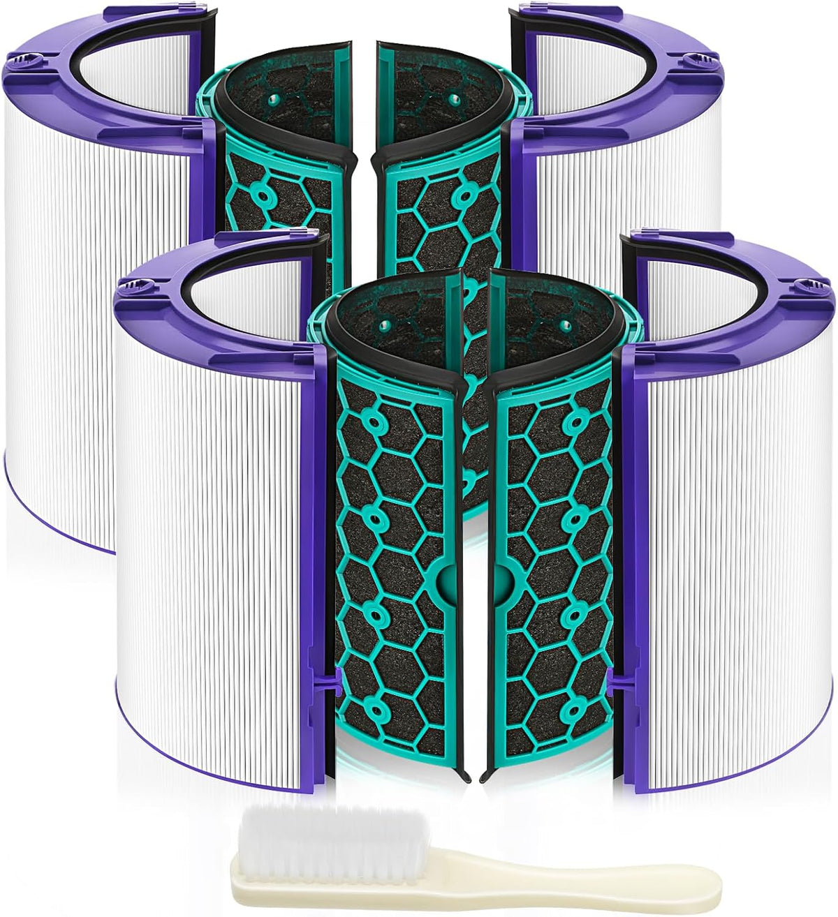 2 PACK TP04 HP04 DP04 Replacement Hepa Filter