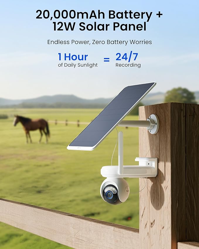 REOLINK Altas Go PT 4G LTE Solar Cellular Security Camera Wireless Outdoor - Image 2