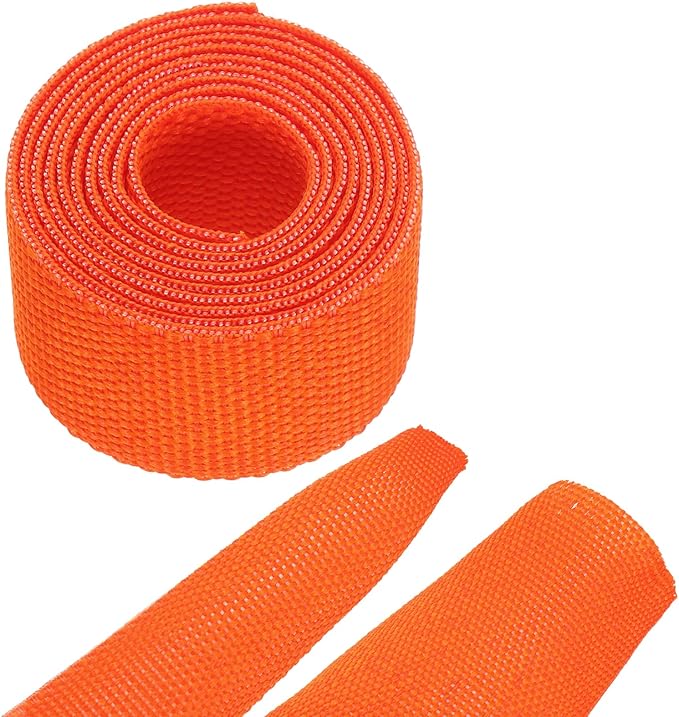 MECCANIXITY Braided Cable Sleeves Heat Shrinkable Fabric Sleeving, 5/8" 3ft by MECCANIXITY