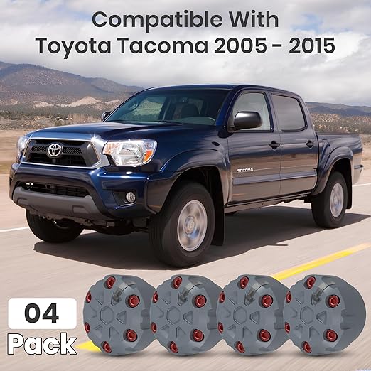 4 Pack - 2nd Gen Tacoma Accessories AC Knob Upgrade - 2005, 2015 Tacoma Climate - Image 4