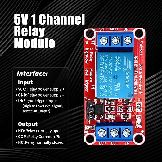 Kigeli 24 Pcs 5v Relay Module One Channel Switch - Image 2