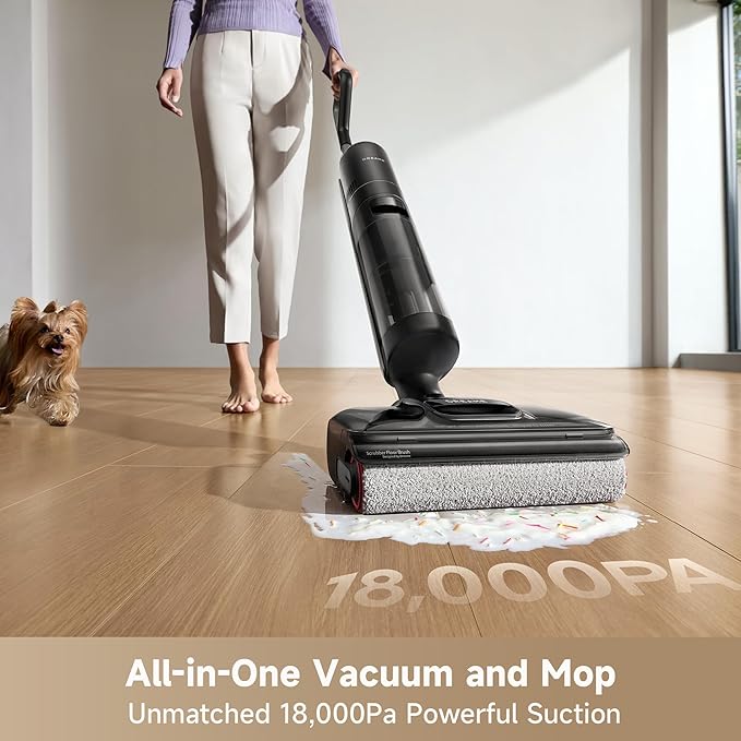 DREAME H12 Pro FlexReach Wet Dry Vacuum Cleaner, 0 Tangle Cordless Vacuum Mop - Image 2