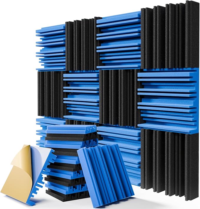 12 Pack Sound Proof Foam Panels by ZELMINE