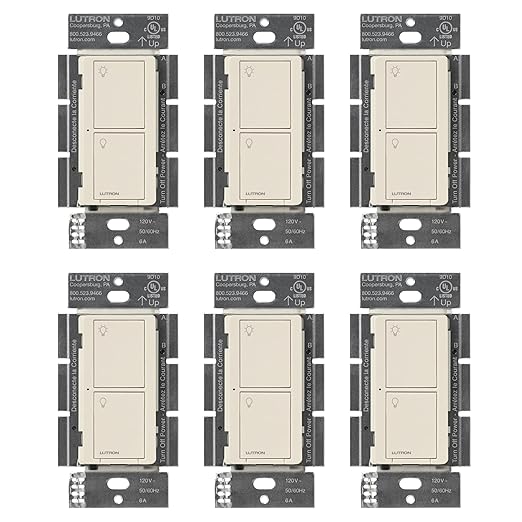Lutron Caseta Original Smart Light Switch, by Lutron