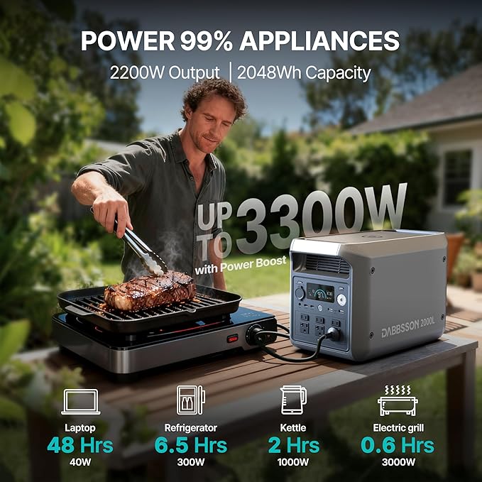 DABBSSON 2048Wh Solar Generator - Image 6