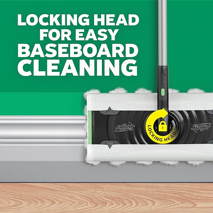 Swiffer Sweep & Mop Deluxe 2-in-1 Floor Mopping and Sweeping Kit, Includes 1 - Image 9