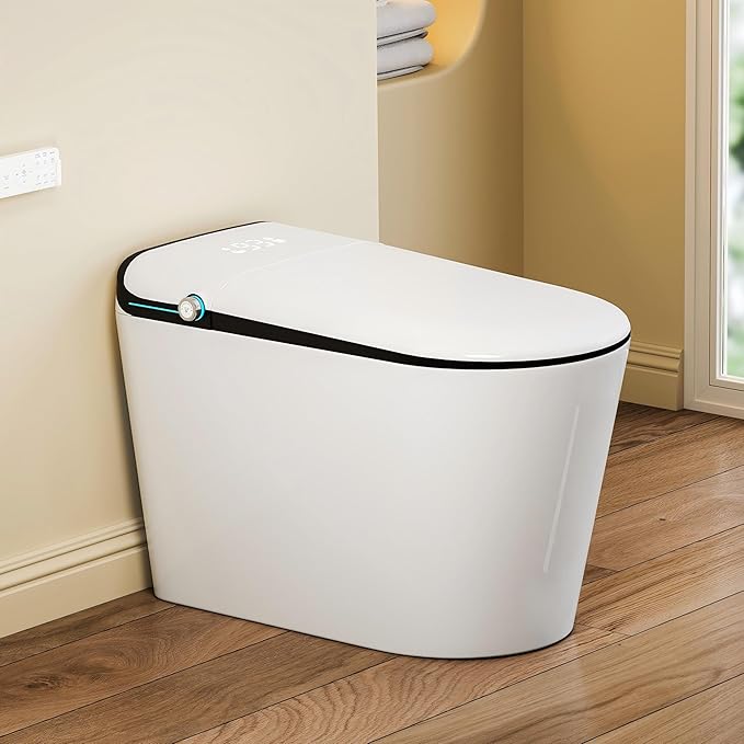 Eridanus Smart Toilet with Bidet Built in, One Piece Bidet Toilet by ERIDANUS