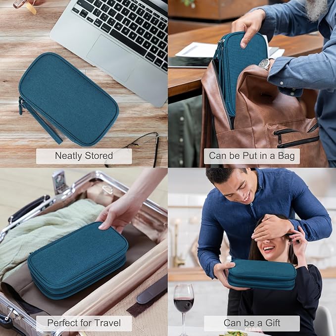 FYY Electronic Organizer, Travel Cable Organizer Bag Pouch Electronic - Image 7