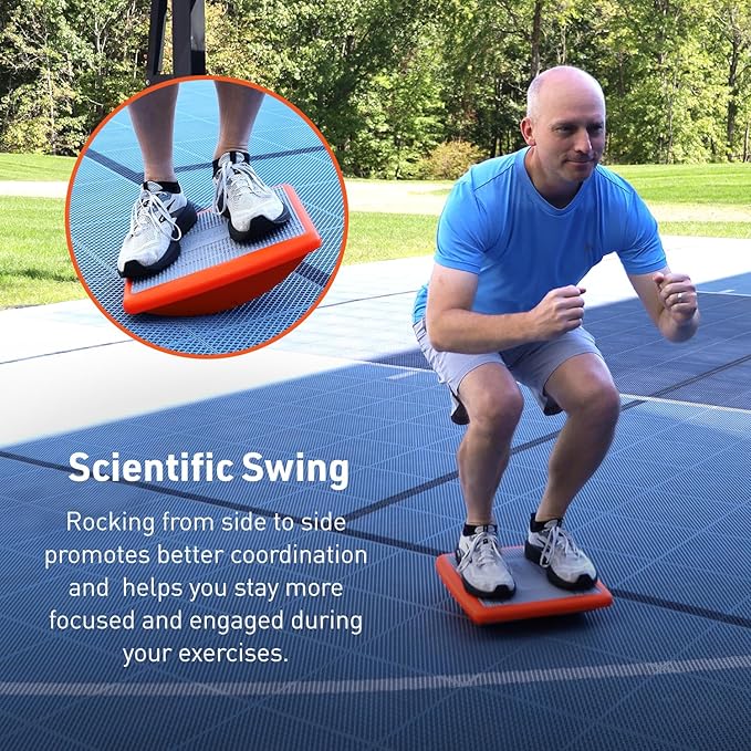 Body Sport Rocker Board for Balance Training, Standing Desk, Physical Therapy & - Image 7