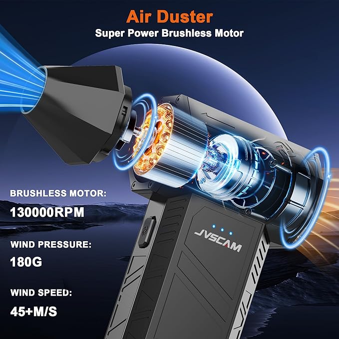 JVSCAM X3 Compressed Air Duster - Image 2