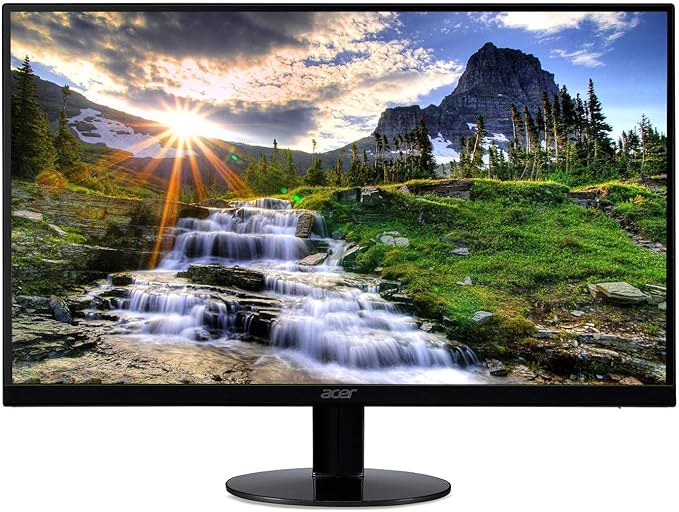 acer 21.5 Inch Full HD IPS Ultra-Thin Zero Frame Computer Monitor, SB220Q bi by Acer