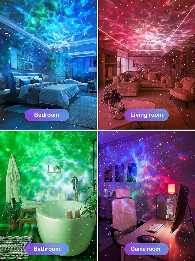 Bedroom Decor Boy Gift Lava Lamp Room Decor 15 White Noise Sound Machine - Image 7