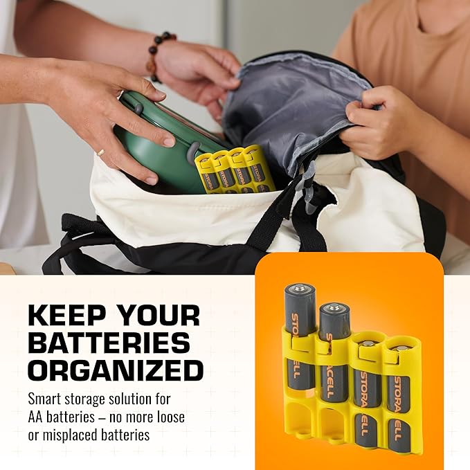 Storacell by Powerpax Slimline AA Battery Storage Caddy - Image 3