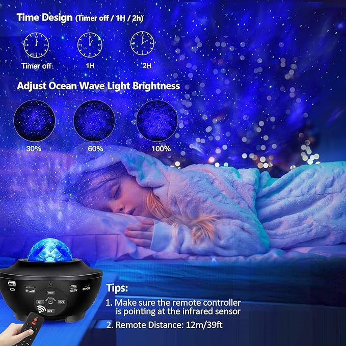Sunbox Star Projector, Galaxy Projector Night Light - Image 6