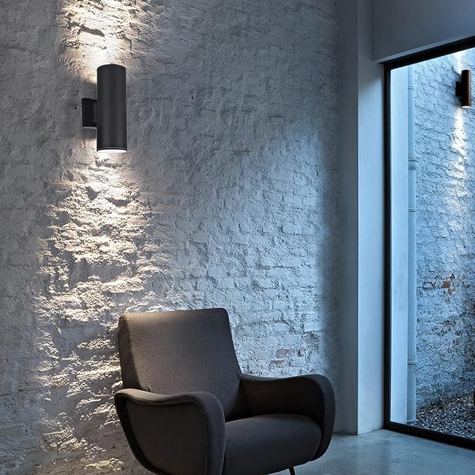rosykite Dusk to Dawn Outdoor Wall Lighting, Double Up Down Aluminum Waterproof - Image 9