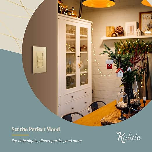 TOPGREENER Elite Series Kalide Dual Load Dimmer Light Switch, Double LED Dimmer - Image 6