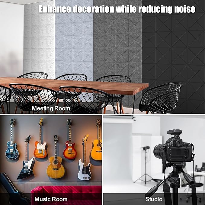 Sonicism 12 Pack X-Lined Acoustic Panels - Image 7
