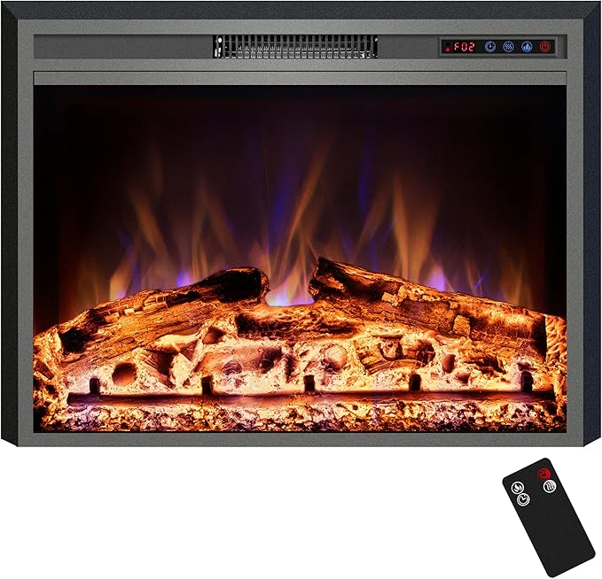 Electric Fireplace, Recessed Fireplace Heater by KENTSKY