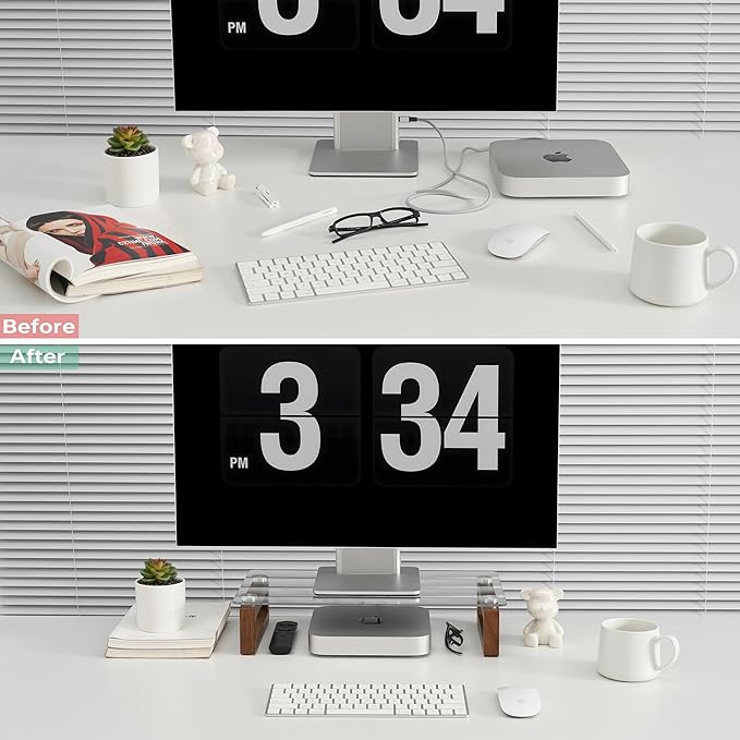 YEOUX Multi-Purpose Desktop Stand, Desk Organization Shelf - Image 3