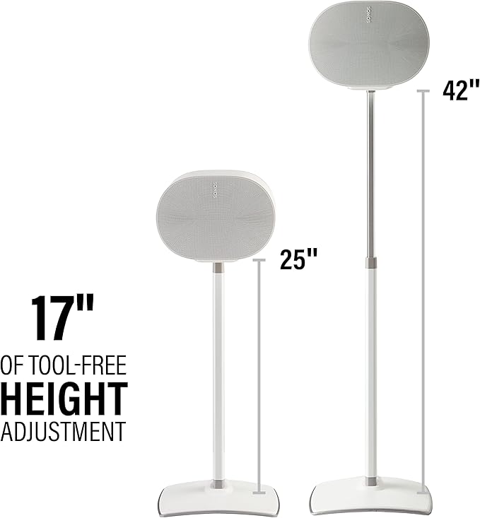 Sanus Height Adjustable Speaker Stand - Image 2