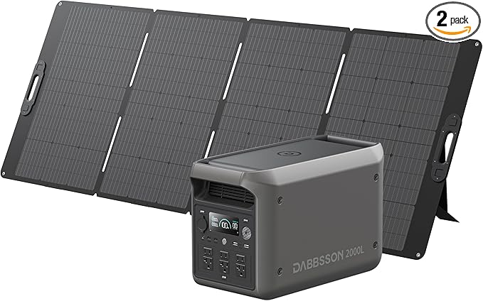 DABBSSON 2048Wh Solar Generator by Dabbsson