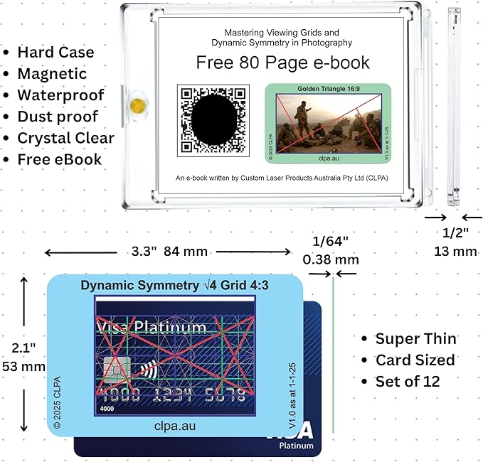 CLPA Video 4:3 Photographic Viewfinder Set: All viewfinders in 4:3 Aspect Ratio - Image 6