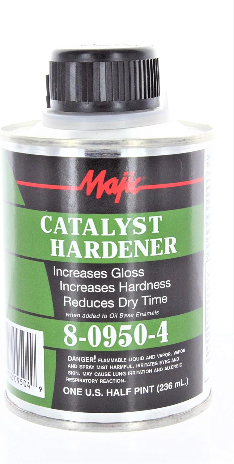 Majic 30679 Accelerator Hardener, 1/2 pint, Clear