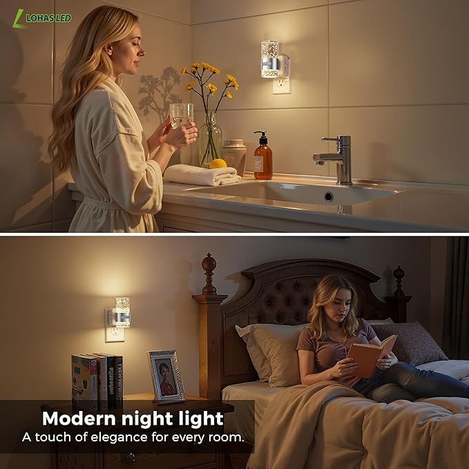 L LOHAS LED Motion Sensor Night Light, Dimmable Night Lights Plug into Wall - Image 7