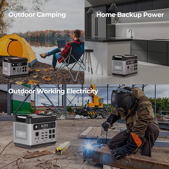 OUKITEL P2001 Plus 2400W Solar Generator - Image 8