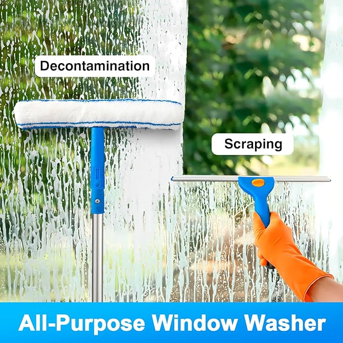 ARTIPOLY Squeegee for Window Cleaning, Window Cleaning Kit for Shower Glass - Image 4