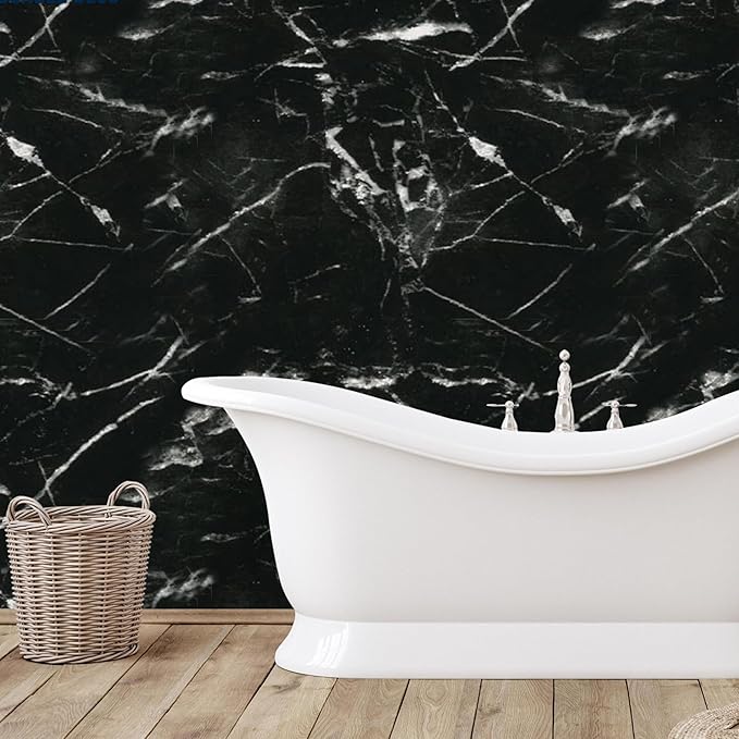 Dundee Deco Faux Marble Wall Panels - 2 ft X 4 ft - Glossy - Image 3