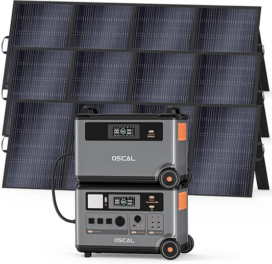 OSCAL 7200Wh Portable Power Station PowerMax 6000 by OSCAL