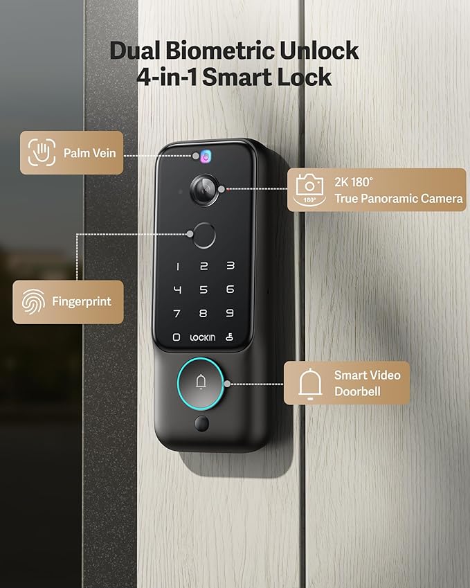 Lockin Veno Plus Smart Lock - Image 3