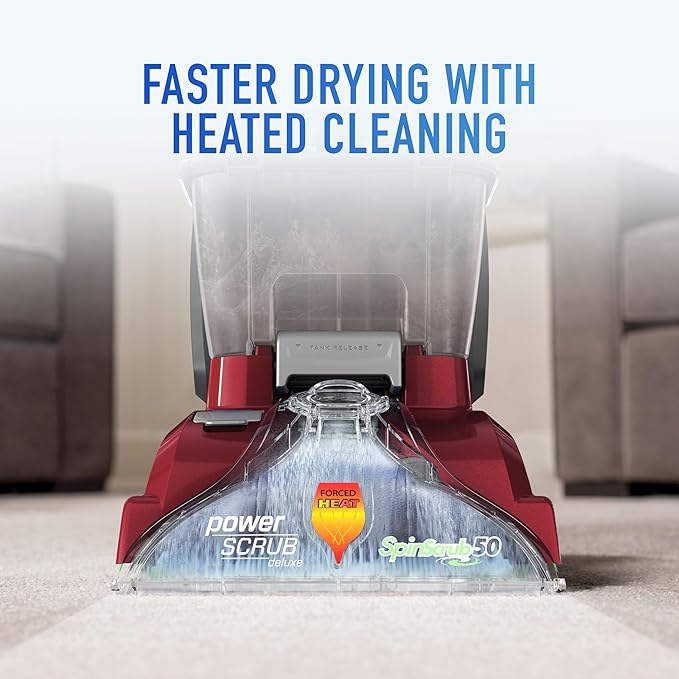 Hoover PowerScrub Deluxe Carpet Cleaner Machine - Image 3