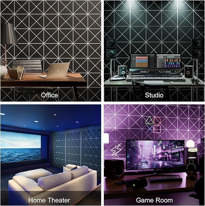 Sonicism 20 Pack X-Lined Acoustic Panels - Image 6