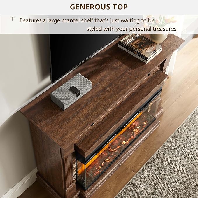 OKD 52 Inch Electric Fireplace - Image 6