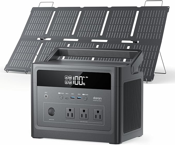 DaranEner Portable Power Station 600W by DaranEner