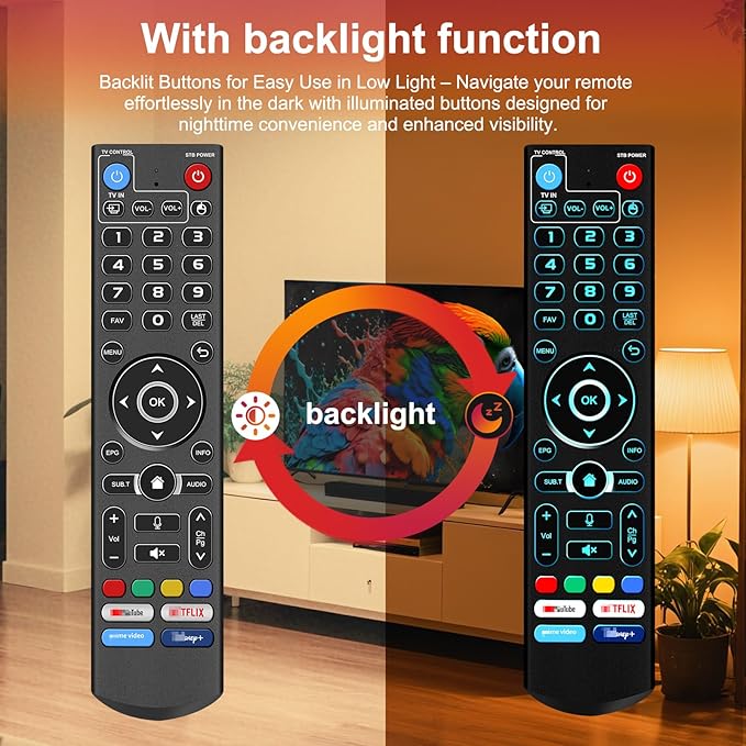 Backlight V5 Pro Voice Remote Control Replacement Compatible - Image 4