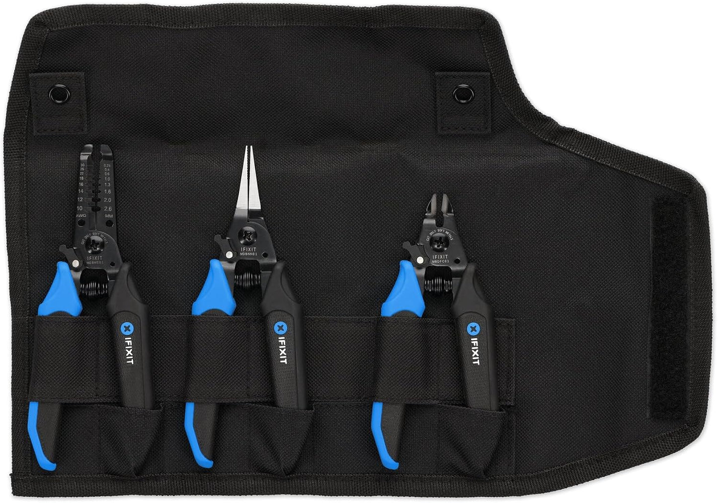 iFixit Mandible 3-Piece Plier Set for Electronics and Household DIY Repair