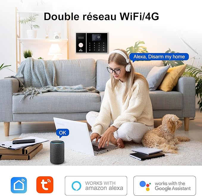 XUK Wireless 4G/GSM/Wi-Fi Security System - Image 2
